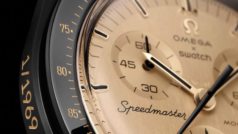 Золотой MoonSwatch: Omega и Swatch выпустили часы с золотом из 1969 года