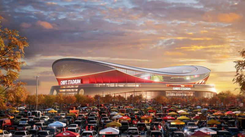 Kansas City Chiefs построят закрытый стадион на 70 000 зрителей к 2031 году