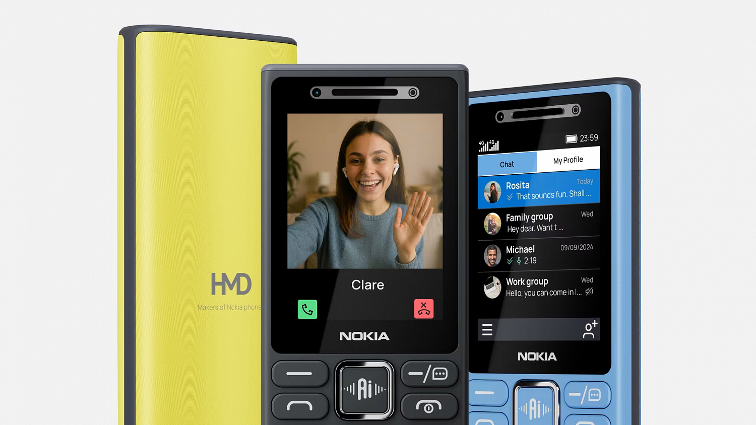 Кнопочная Nokia возвращается, но уже с искусственным интеллектом