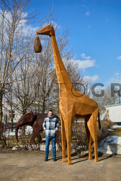 Скульптура Жираф/Giraffe