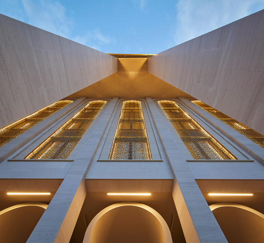 John McAslan + Partners реконструирует общественное помещение в крупнейшей мечети Великобритании