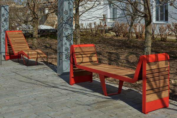 Скамейка Инфинити вуд/Infinity wood