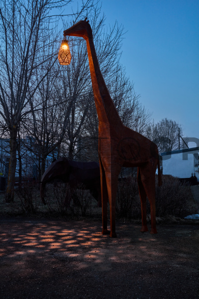 Скульптура Жираф/Giraffe